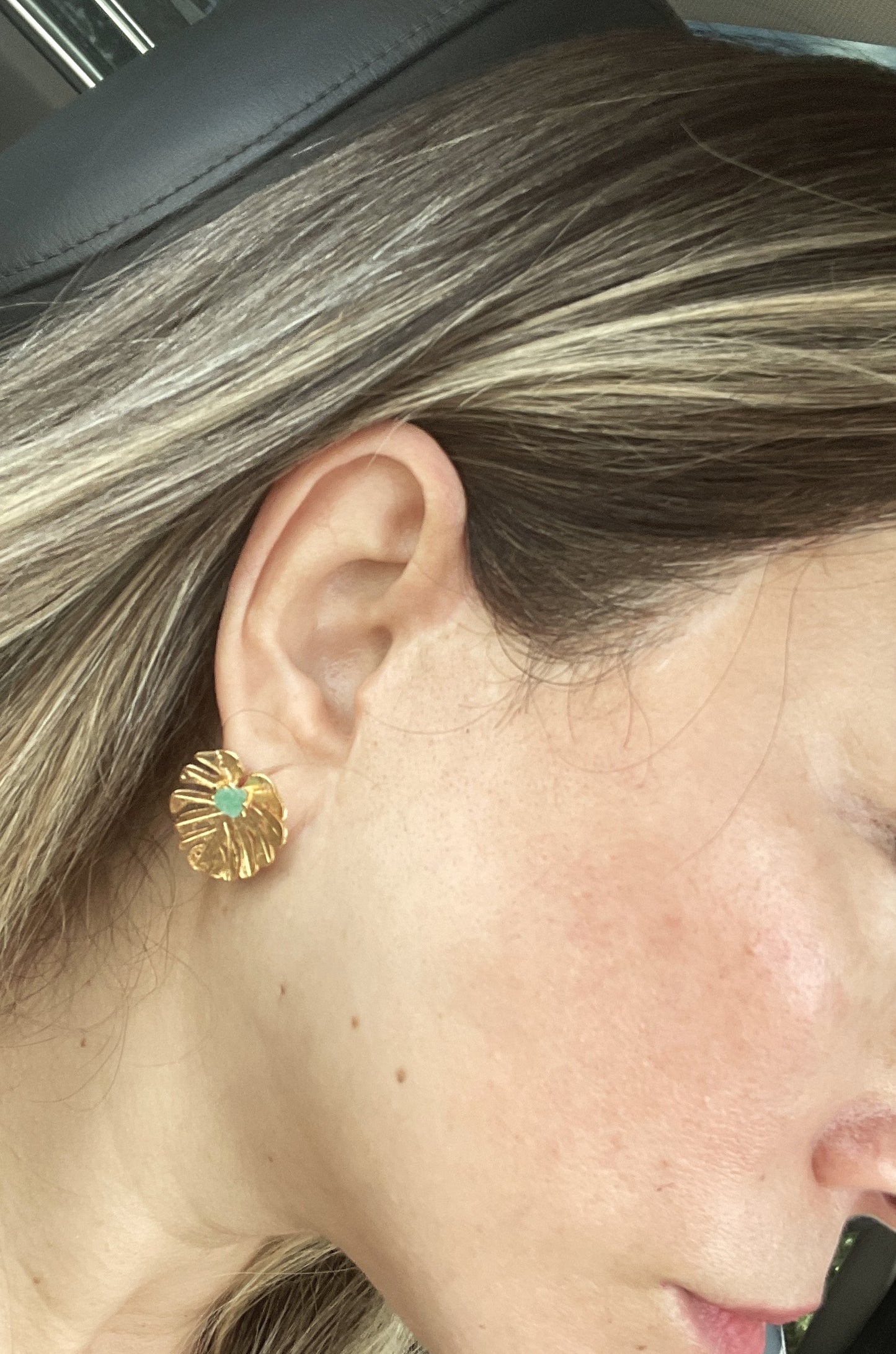 Mini Mole Bullet Leaf with Emerald