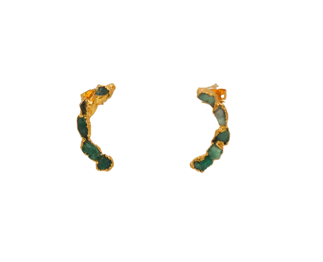 Mini Mole Half Moon Emerald Fusion