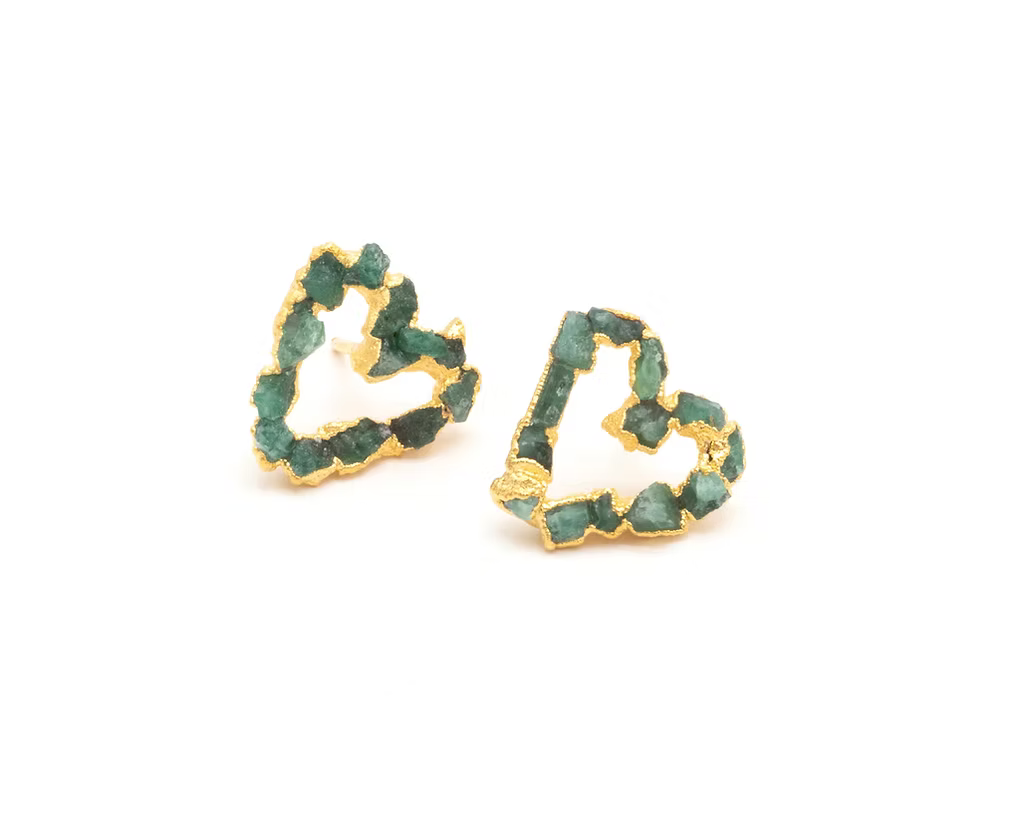 Little Mole Emerald Heart