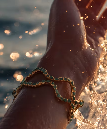 Emerald Amazon River Bracelet