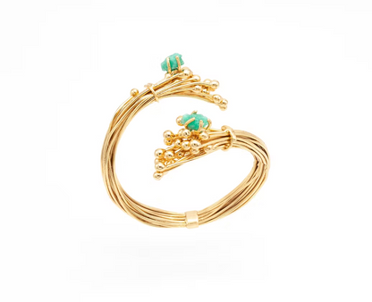 Emerald Pin Bracelet