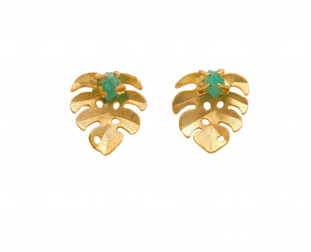 Mini Mole Bullet Leaf with Emerald