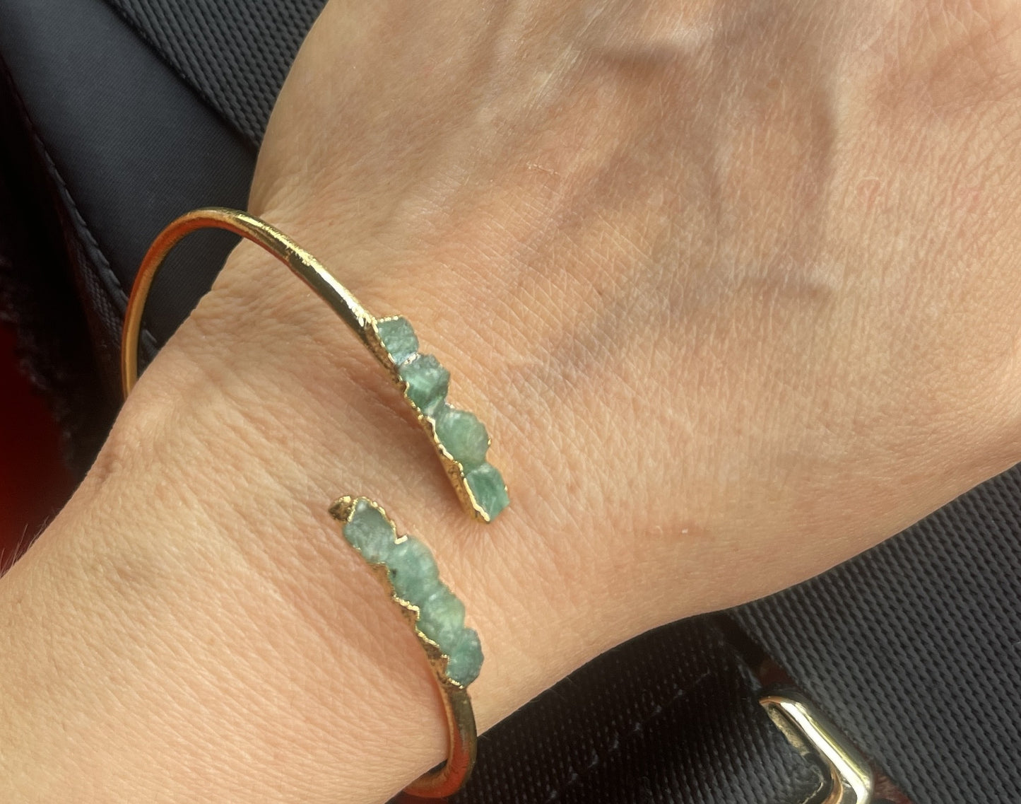 8 Emerald Spiral Bracelet - FUSION Collection